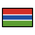 Flag: Gambia OpenMoji emoji