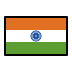 Drapeau Inde OpenMoji emoji