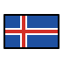 Flag: Iceland OpenMoji emoji