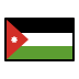 Flag: Jordan OpenMoji emoji