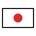 Bendera Jepang OpenMoji emoji