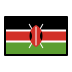 Flag: Kenya OpenMoji emoji