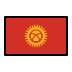 Flag: Kyrgyzstan OpenMoji emoji