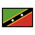 Flag: St. Kitts & Nevis OpenMoji emoji