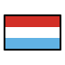 Flag: Luxembourg OpenMoji emoji