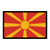 Flag: North Macedonia OpenMoji emoji