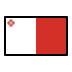 Flag: Malta OpenMoji emoji