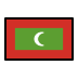 Flag: Maldives OpenMoji emoji