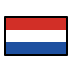 Flag: Netherlands OpenMoji emoji
