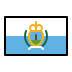 Flag: San Marino OpenMoji emoji