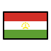 Flag: Tajikistan OpenMoji emoji