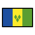Flag: St. Vincent & Grenadines OpenMoji emoji