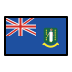 Flag: British Virgin Islands OpenMoji emoji