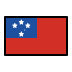 Flag: Samoa OpenMoji emoji