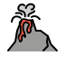 Volcano OpenMoji emoji