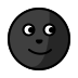 New moon face OpenMoji emoji