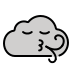 Wind face OpenMoji emoji