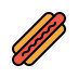 Hot Dog OpenMoji emoji
