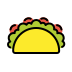 Taco OpenMoji emoji