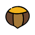 Chestnut OpenMoji emoji