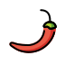Hot Pepper OpenMoji emoji
