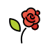 Rose OpenMoji emoji