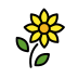 Sunflower OpenMoji emoji