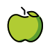 Green Apple OpenMoji emoji