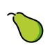 Pear OpenMoji emoji