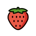 Strawberry OpenMoji emoji