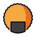 Rice cracker OpenMoji emoji