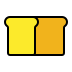 Bread OpenMoji emoji