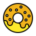 Doughnut OpenMoji emoji