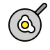 Fried Egg OpenMoji emoji