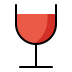 Wine Glass OpenMoji emoji