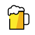 Beer Mug OpenMoji emoji