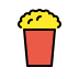 Popcorn OpenMoji emoji