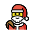 Santa Claus OpenMoji emoji