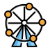 Ferris wheel OpenMoji emoji