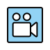 Cinema OpenMoji emoji