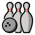 Bowling OpenMoji emoji