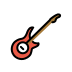 Guitar OpenMoji emoji
