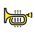 Trumpet OpenMoji emoji
