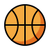 Basketball OpenMoji emoji