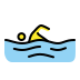 Person swimming OpenMoji emoji
