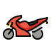Motorcycle OpenMoji emoji