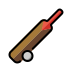 Cricket game OpenMoji emoji