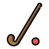 Field hockey OpenMoji emoji
