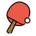 Ping pong OpenMoji emoji
