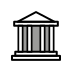 Classical Building OpenMoji emoji